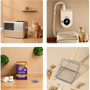 Cat Litter Box Deodorization Kit (w/ Optional Air Purifier)