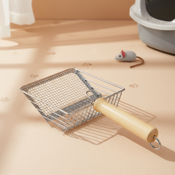 Metal Cat Litter Scoop (Non-Stainless Steel)
