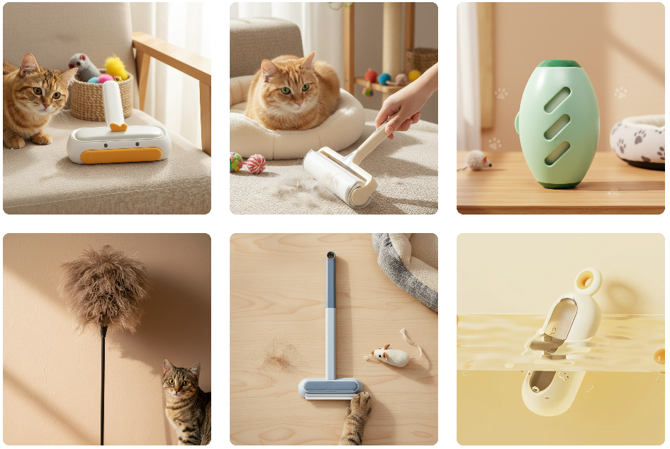 Cat Hair Cleaning Kit