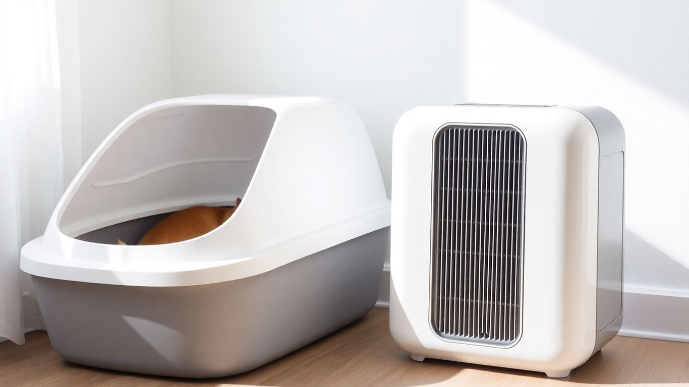 Eliminate Odors: The Ultimate Cat Litter Box Deodorization Kit with Optional Air Purifier