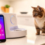 Comparing smart cat feeders with app and voice control features