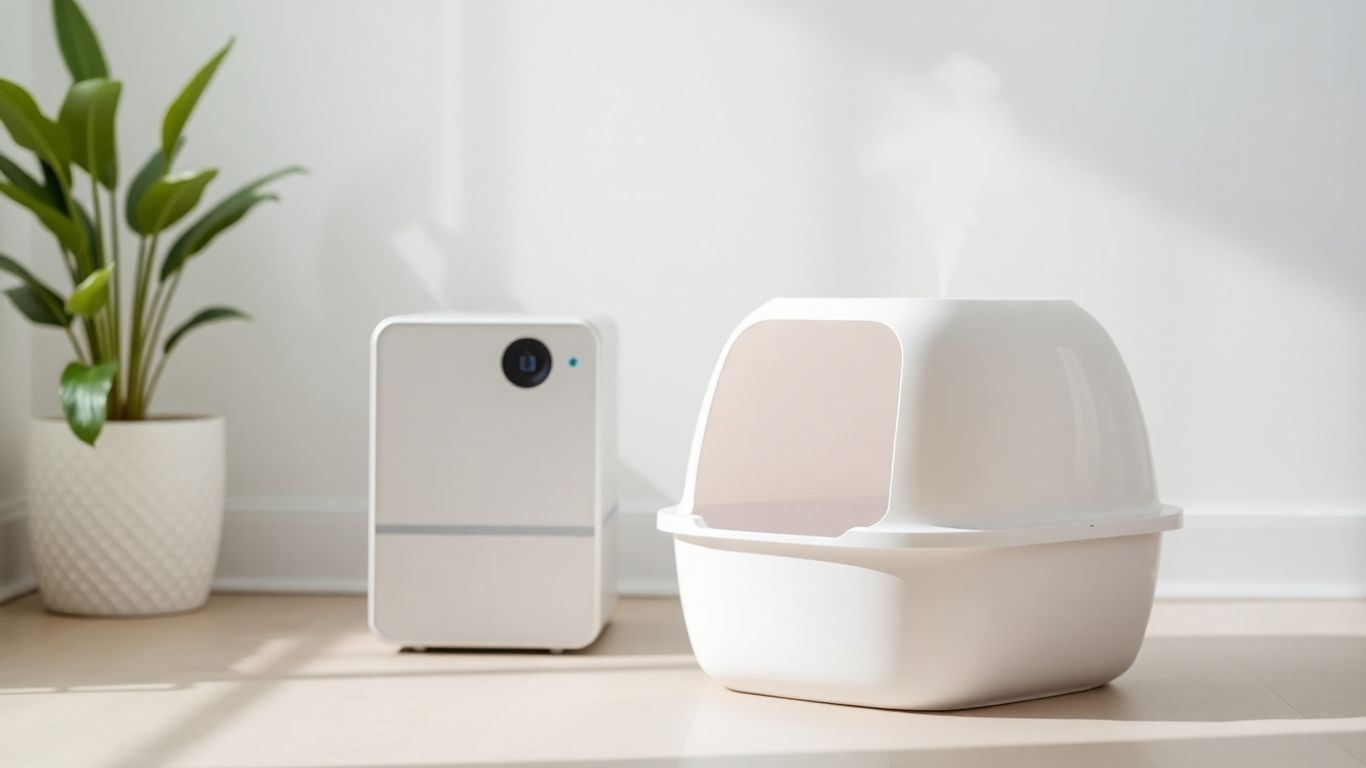The Ultimate Cat Litter Box Air Purifier Kit for Odor-Free Homes