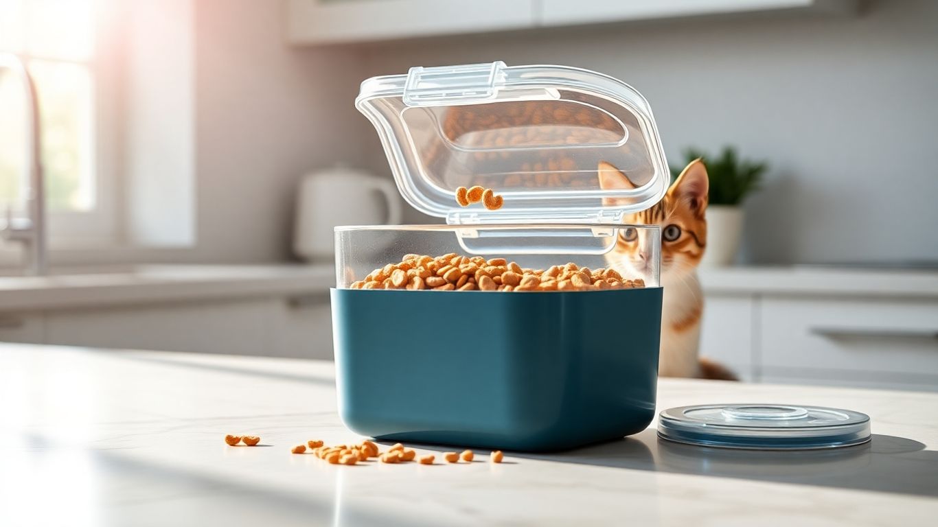 Keep Your Kibble Fresh: The Best Cat Food Storage Container Guide