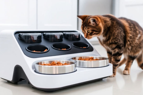 Revolutionize Your Cat's Mealtime with a Timed Wet Food Feeder