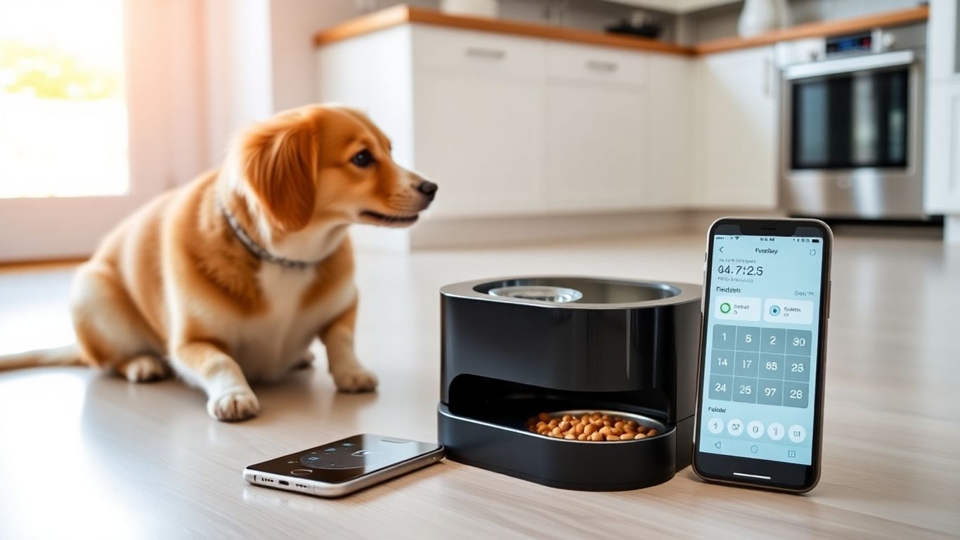 Master Your Pet's Meals with an App Controlled Pet Feeder