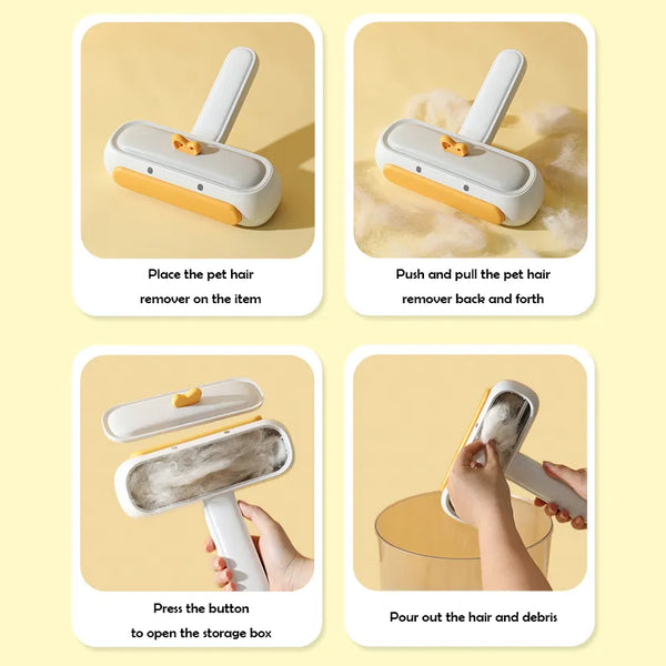 Pet Hair Remover for Bed/Carpet - Yellow Duck Styles