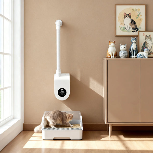 Pet Automatic Cat Litter Box Air Purifier