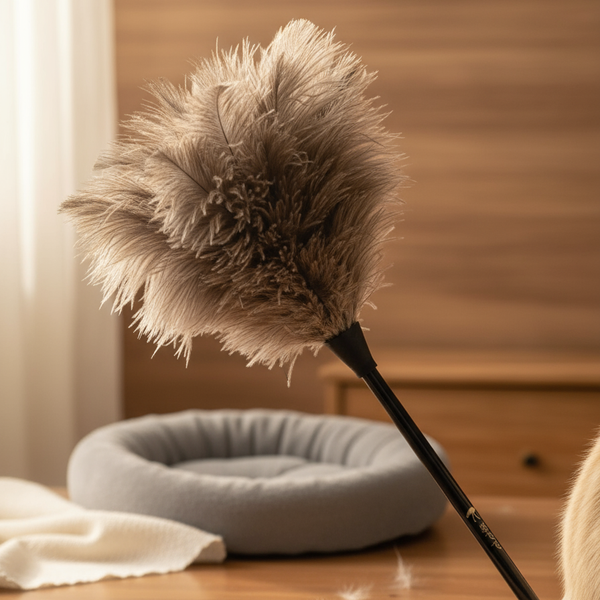 Air Floating Hair Remover - Ostrich Feather Duster