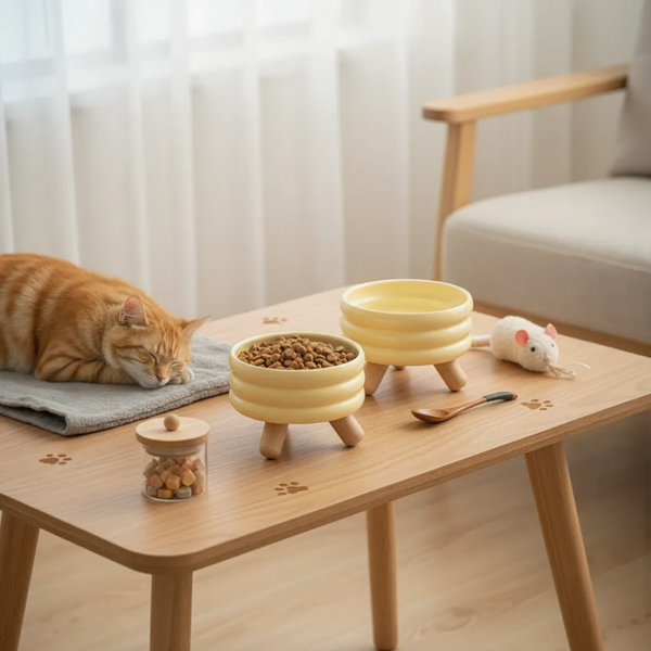 Ceramic Detachable Pet Water Bowl