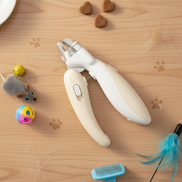 Whale-Shaped LED Pet Nail Clipper