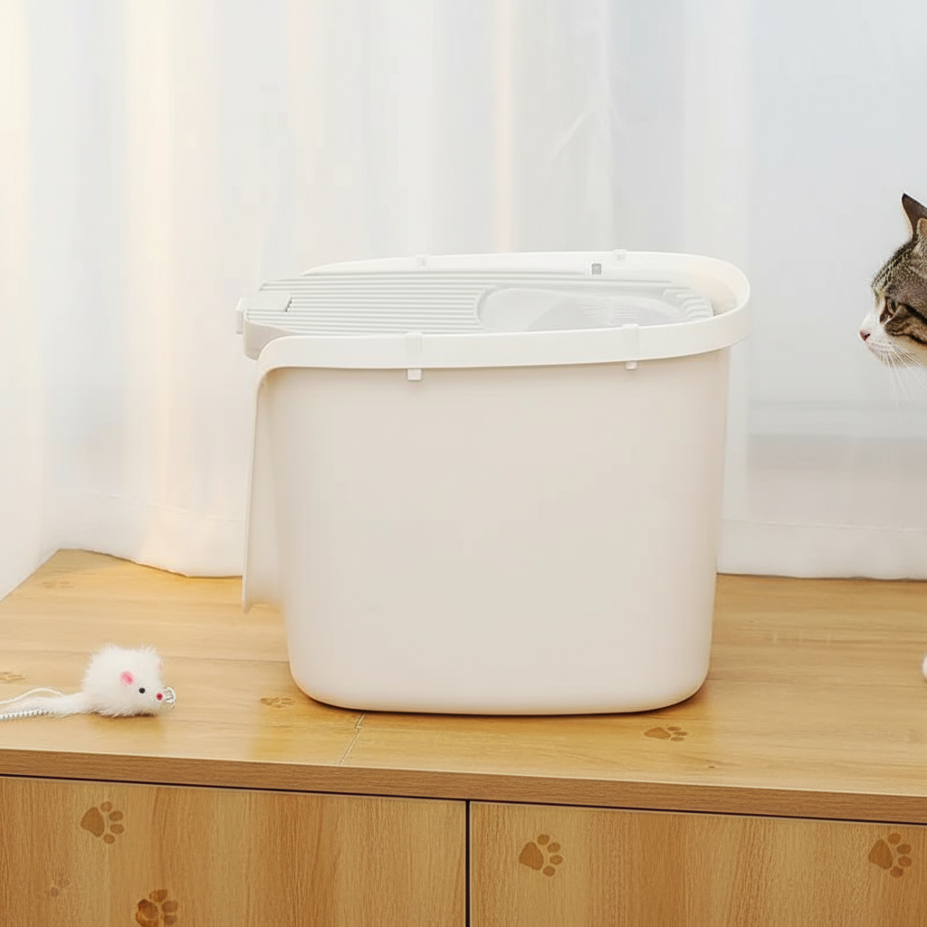 Full-Enclosed Cat Litter Box