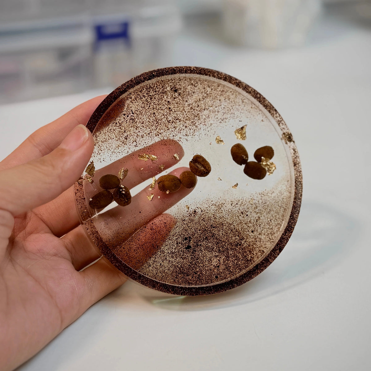 Handmade Coffee Ground Coaster