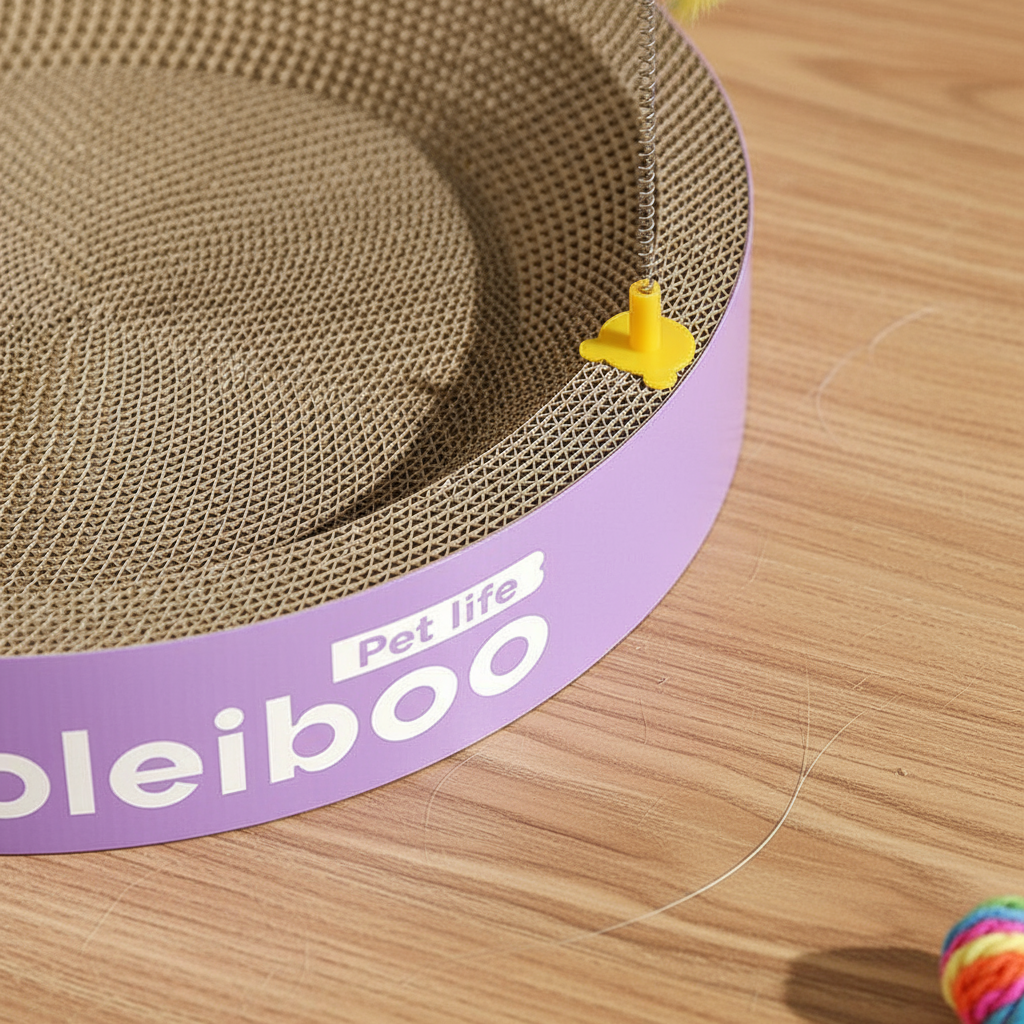 Round Cat Scratcher & Bed