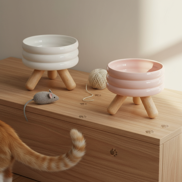 Ceramic Detachable Pet Water Bowl