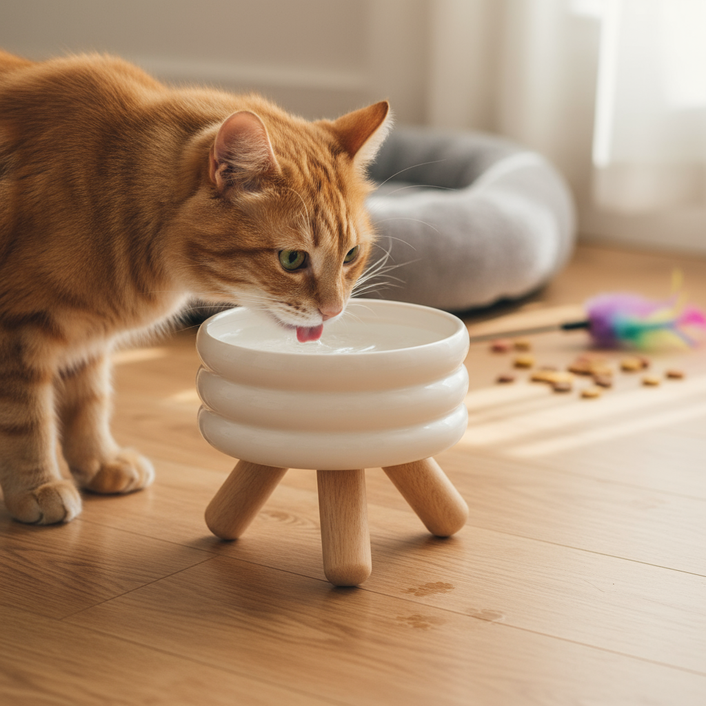 Ceramic Detachable Pet Water Bowl