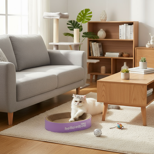 Round Cat Scratcher & Bed
