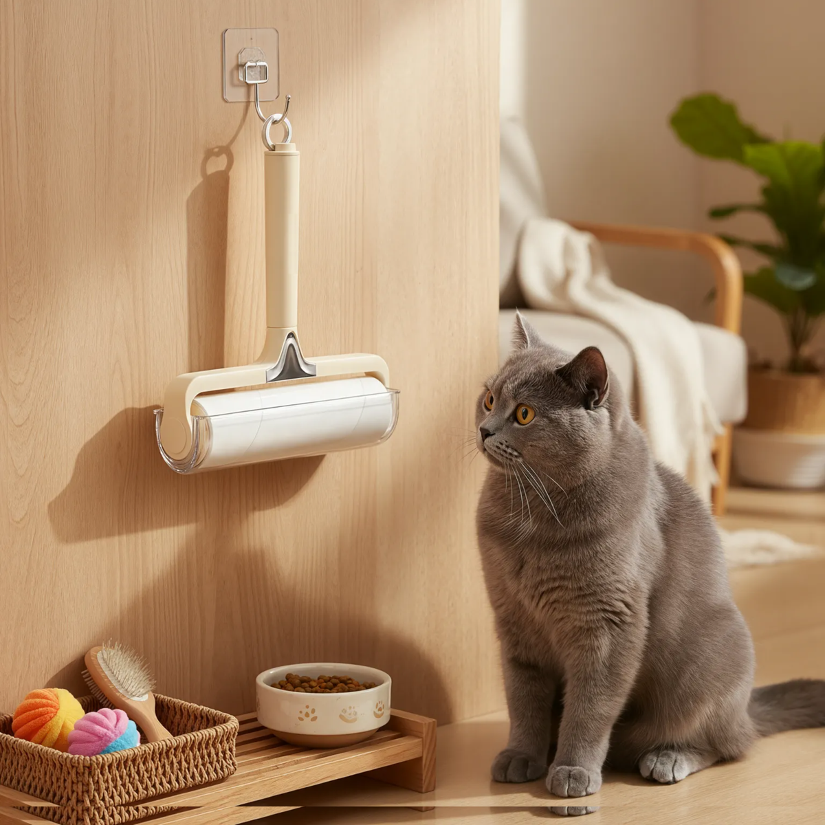 Tearable Pet Hair Lint Roller（15 Refills）