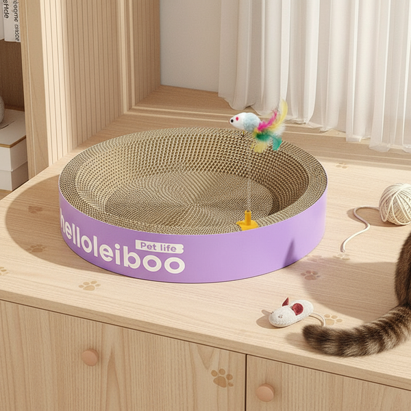 Round Cat Scratcher & Bed