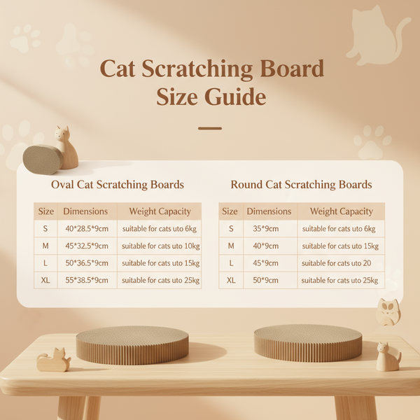 Round Cat Scratcher & Bed