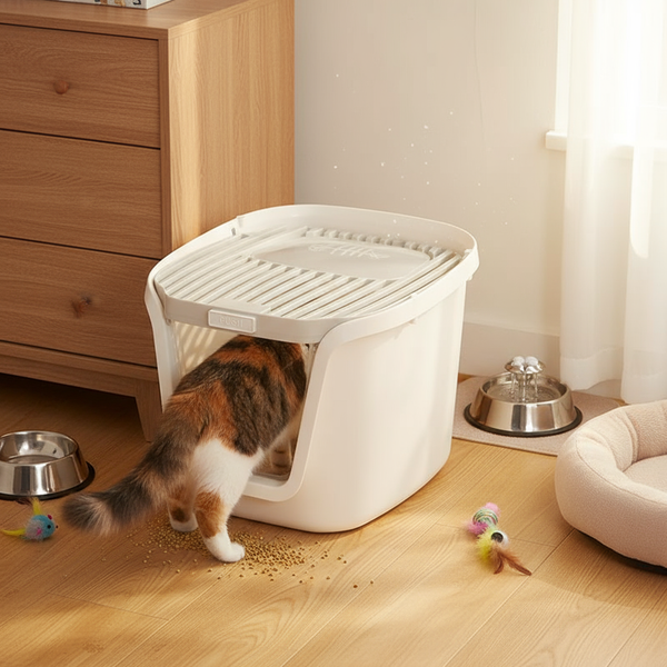 Full-Enclosed Cat Litter Box