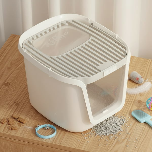 Full-Enclosed Cat Litter Box