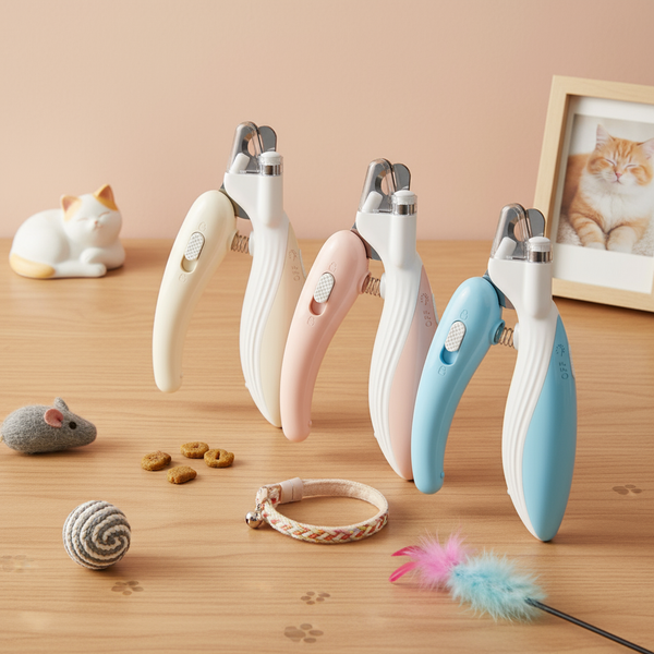 Whale-Shaped LED Pet Nail Clipper