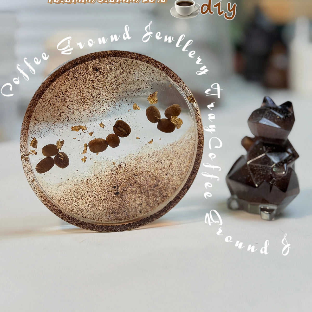 Handmade Coffee Ground Coaster