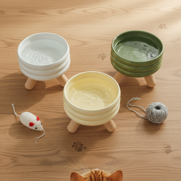 Ceramic Detachable Pet Water Bowl